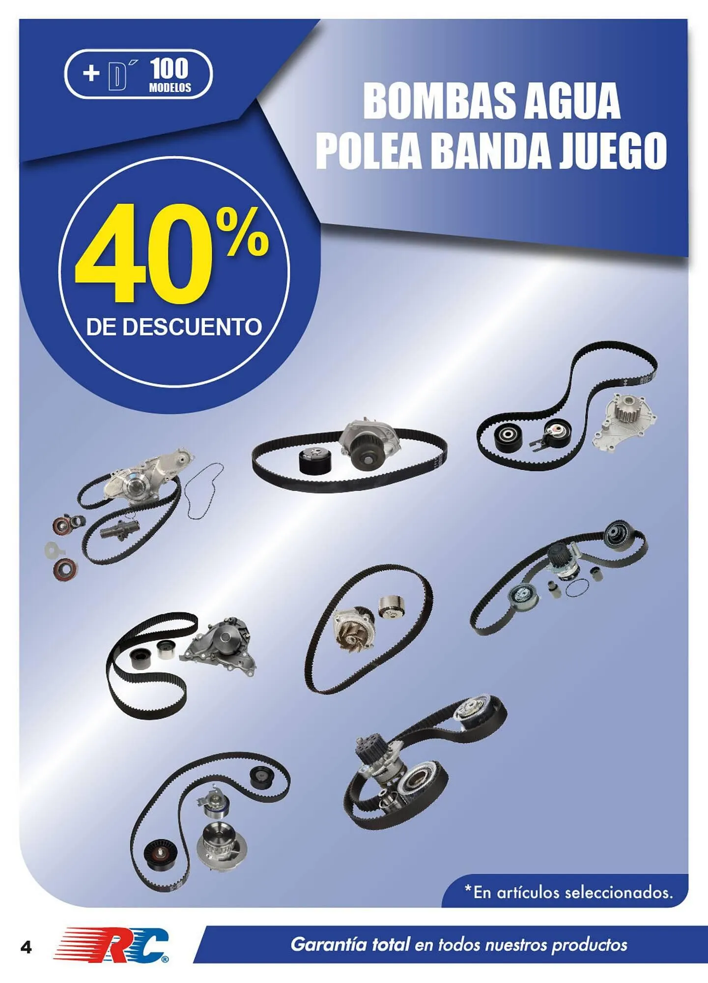 Catálogo de Catálogo Refaccionaria California 1 de julio al 31 de julio 2025 - Pagina 4