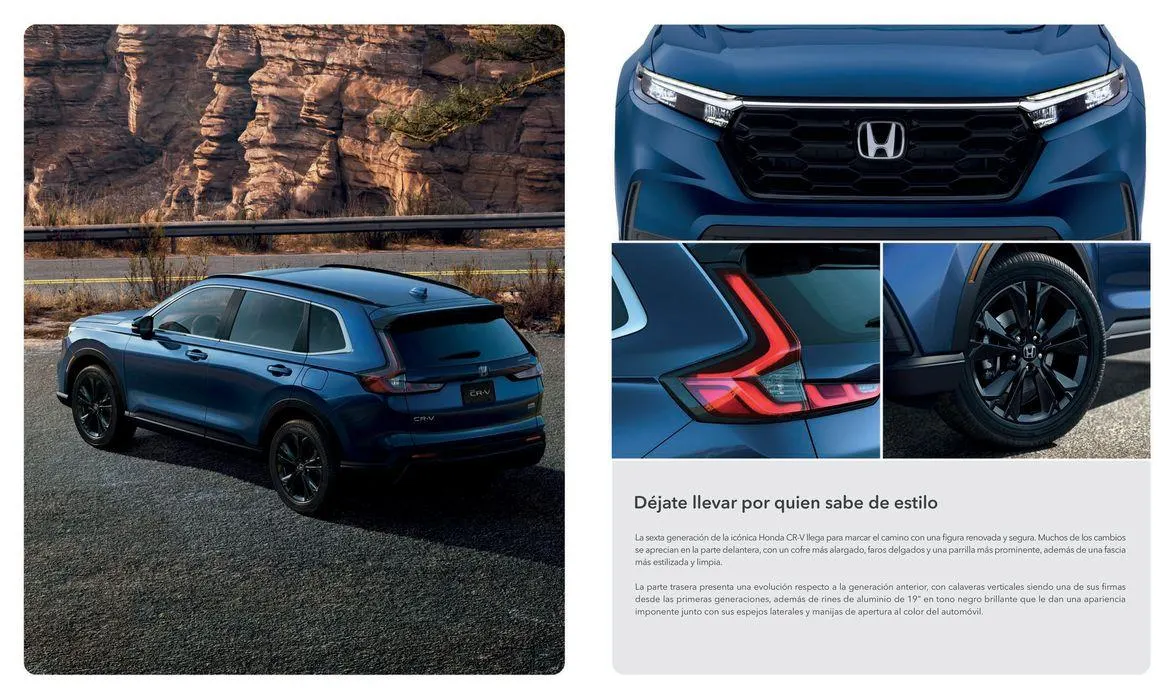Catálogo de CR-V 2024 22 de mayo al 31 de diciembre 2024 - Pagina 2