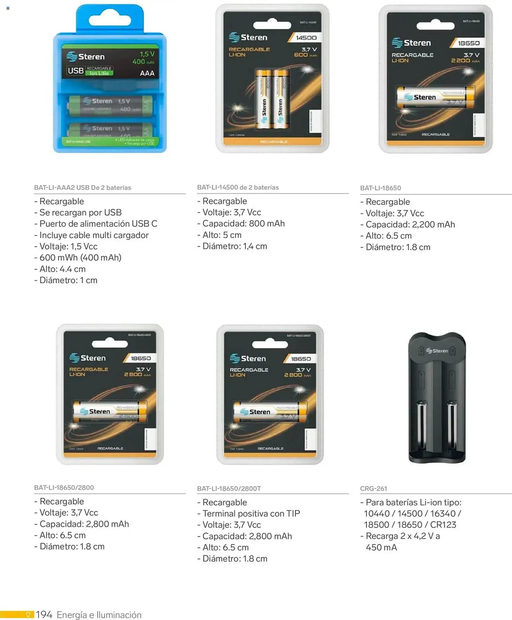 Catálogo de Catálogo Steren 1 de enero al 1 de enero 2027 - Pagina 206