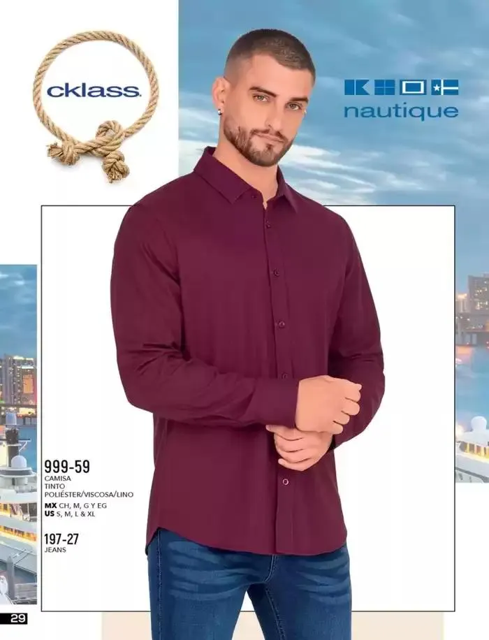 Catálogo de Catálogo Cklass Ropa Caballero Primavera Verano 2025 8 de enero al 30 de junio 2025 - Pagina 27