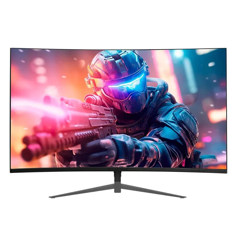 Monitor Gamer Curvo Balam Rush ULTRA EARTH II MGX27C LED 27" / Full HD / FreeSync / 165Hz / HDMI / Black / BR-938273