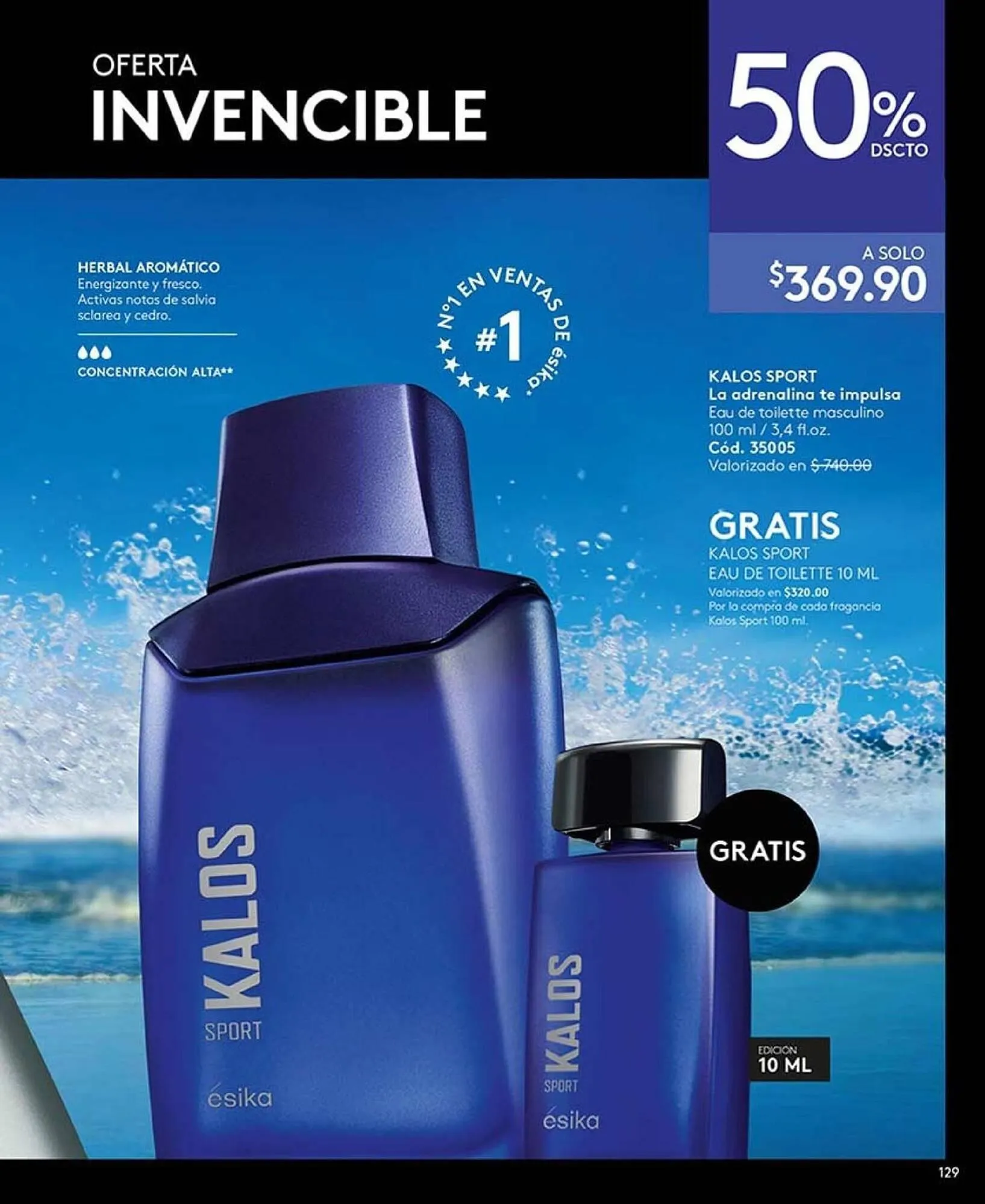 Catálogo de Catálogo Ésika 25 de noviembre al 31 de enero 2026 - Pagina 129