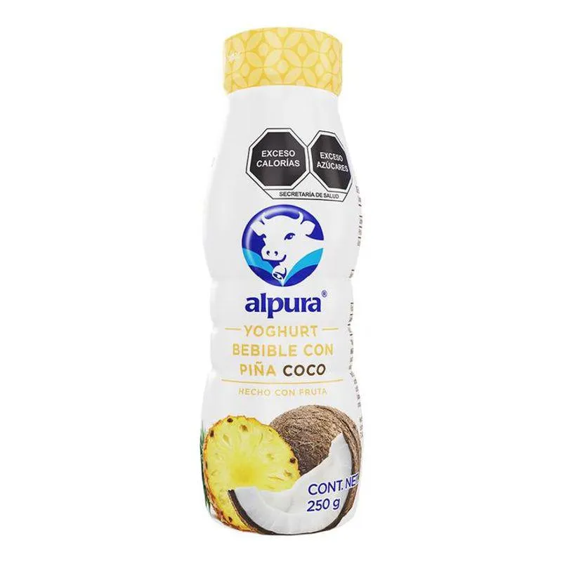 Alpura Yogurt Bebible Piña-Coco 220 g
