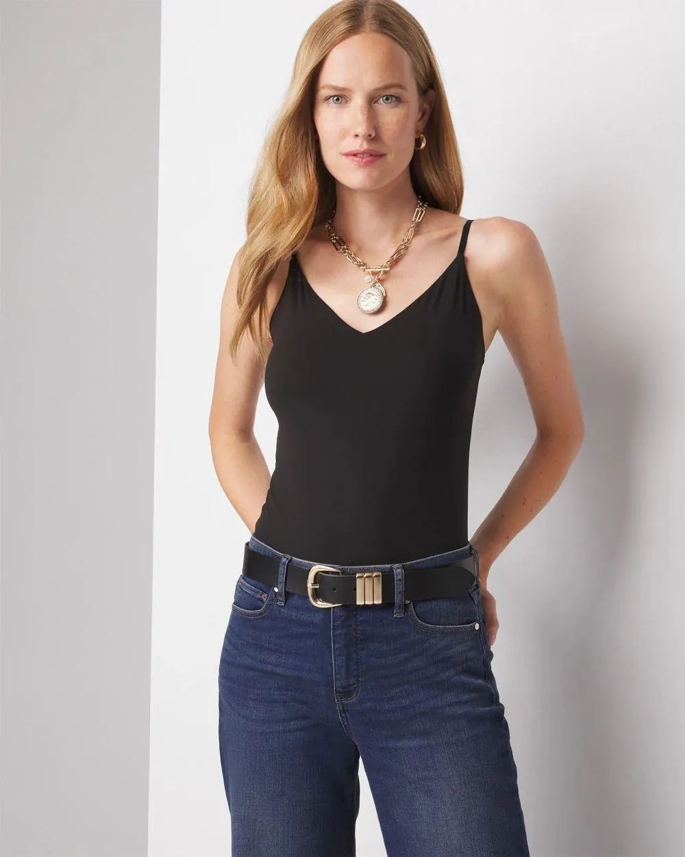 WHBM FORME ™ All Ways Stretch V-Neck Cami