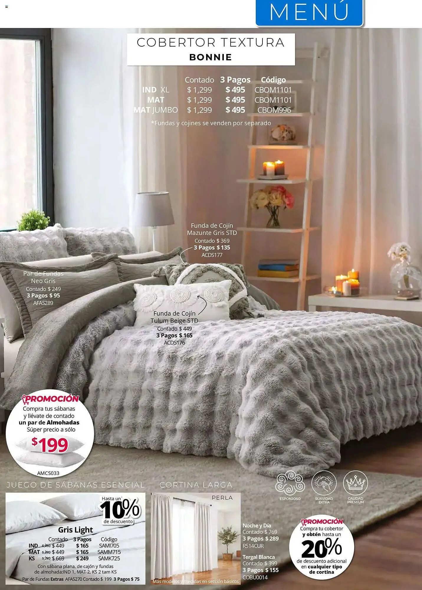 Catálogo de Catálogo Colchas Concord 1 de mayo al 1 de agosto 2026 - Pagina 334