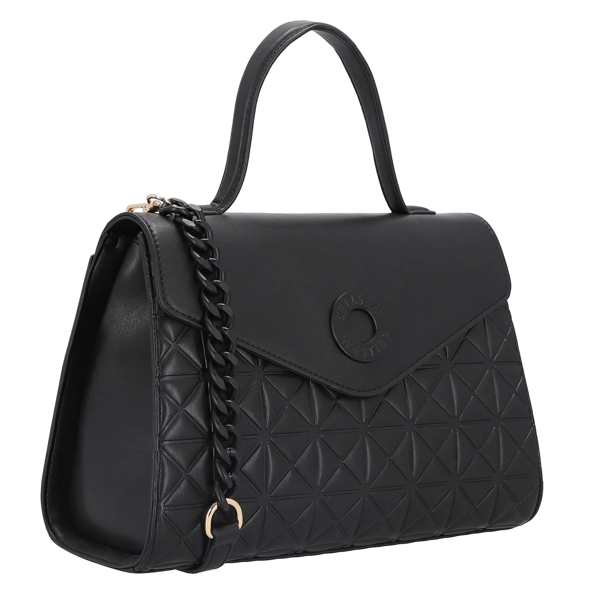 Bolsa De Mano Lucania Baljeet Sintetico Negro Westies