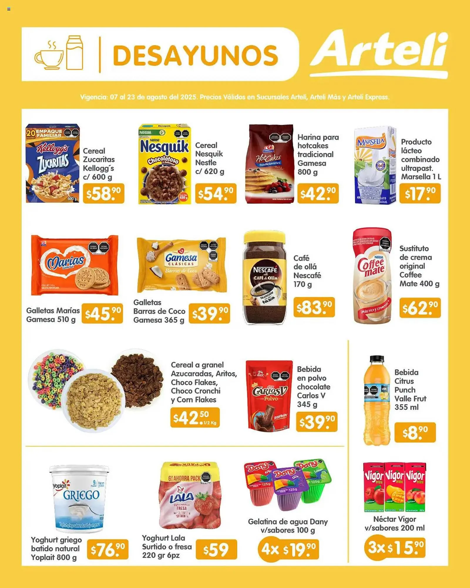 Catálogo de Catálogo Arteli 7 de agosto al 23 de agosto 2025 - Pagina 4