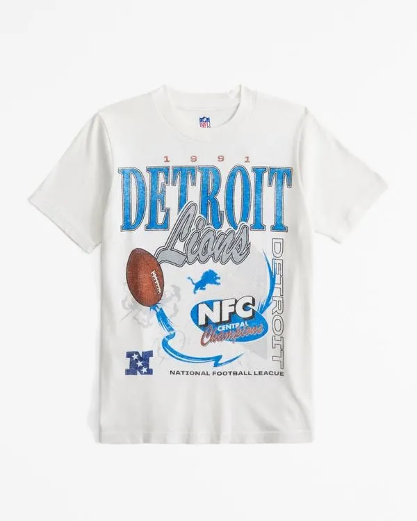 detroit lions graphic tee