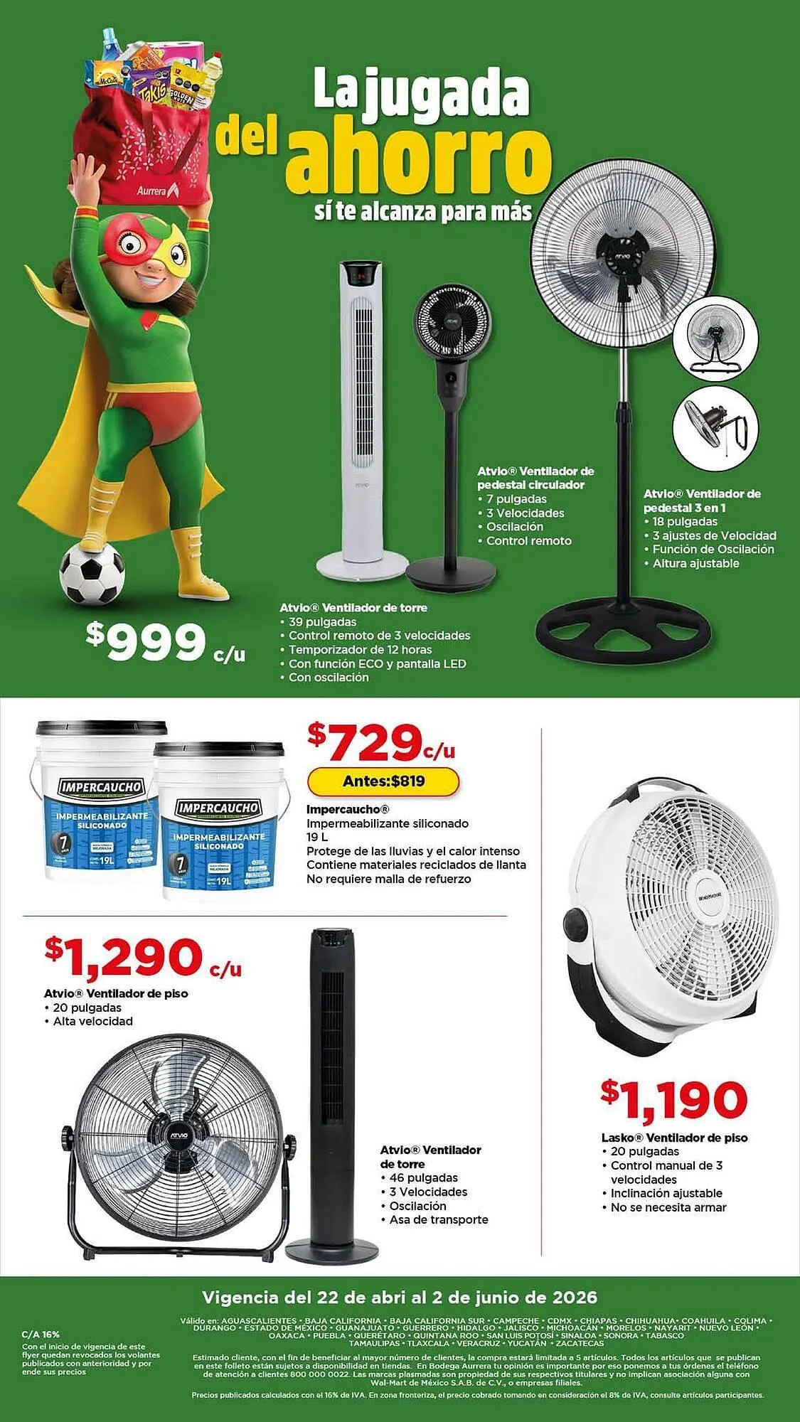 Catálogo de Folleto Bodega Aurrerá 25 de abril al 2 de junio 2026 - Pagina 3