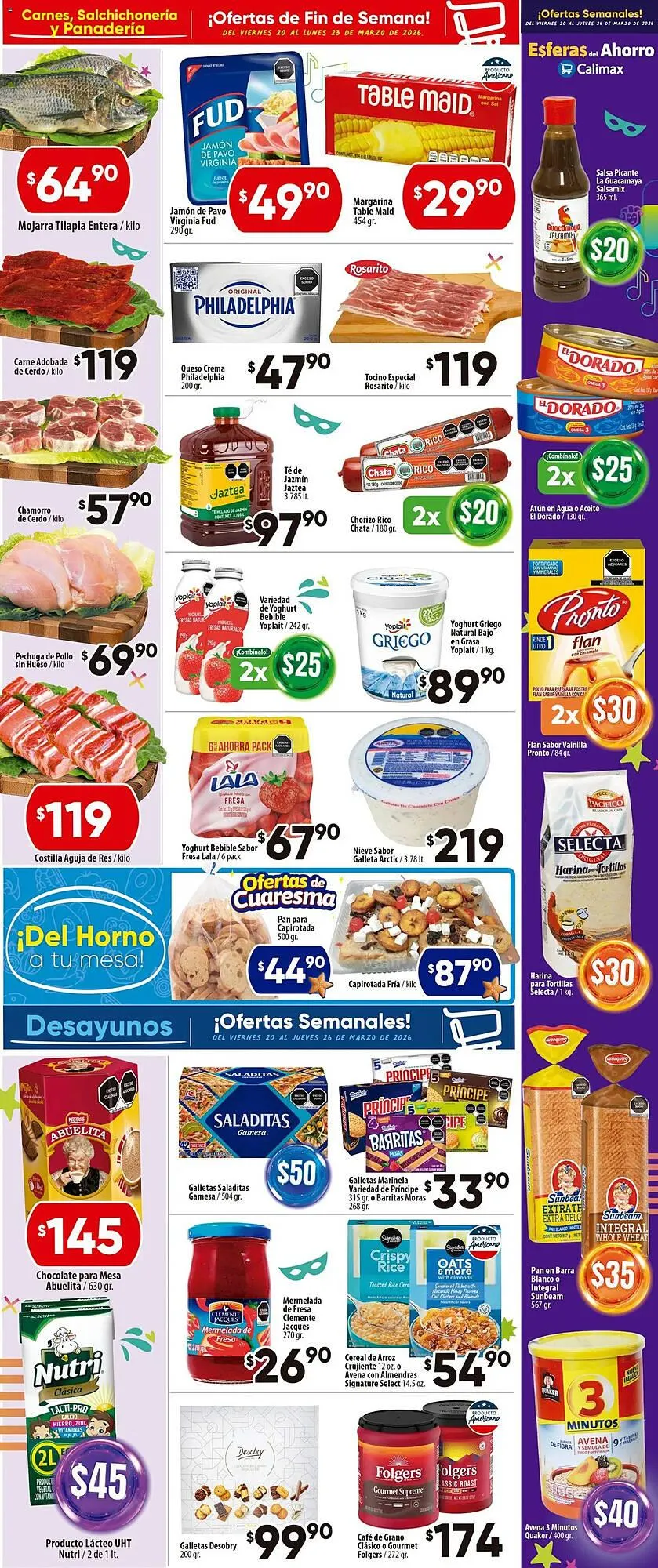 Catálogo de Folleto Calimax 20 de marzo al 24 de marzo 2026 - Pagina 2