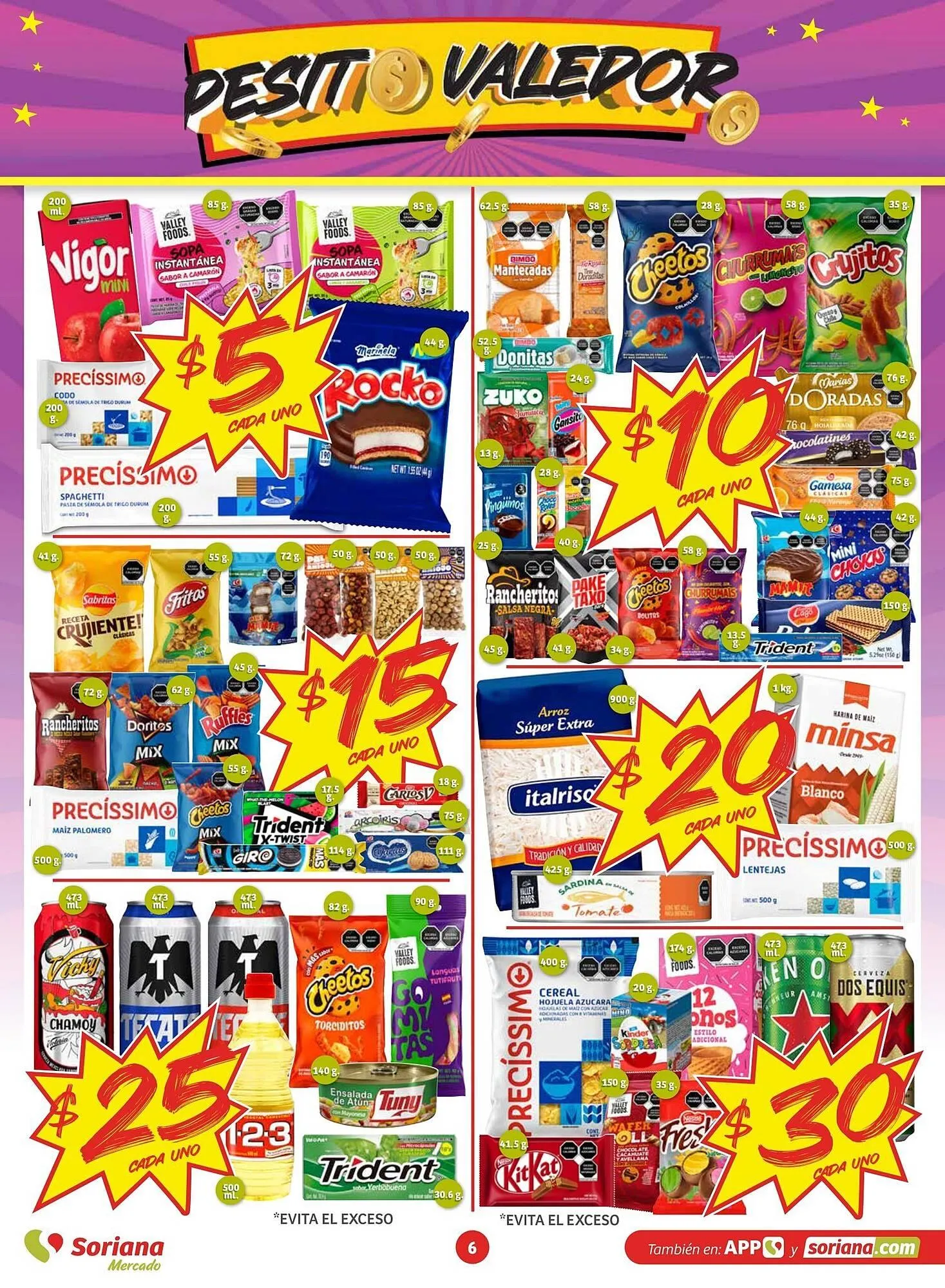 Catálogo de Folleto Soriana Mercado 7 de mayo al 13 de mayo 2026 - Pagina 6