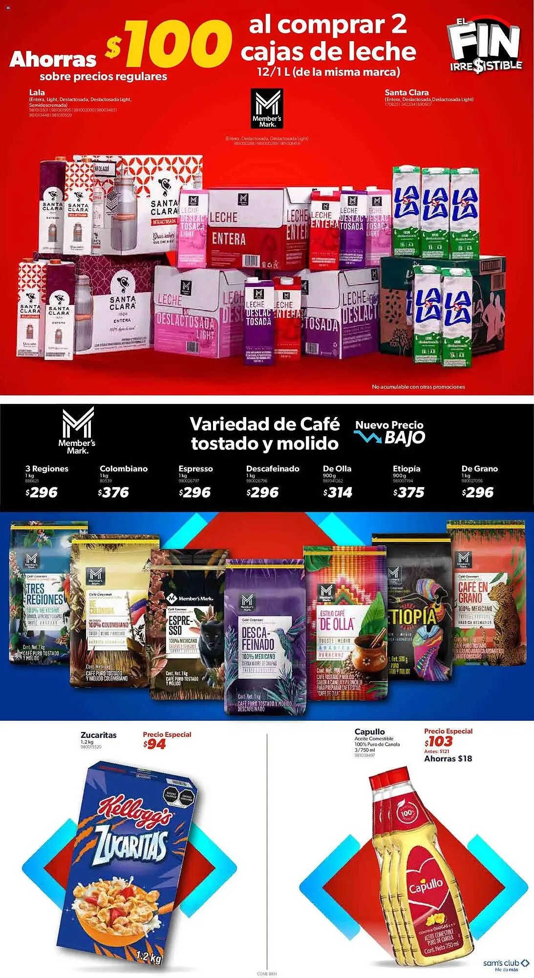 Catálogo de Catálogo Sam's Club 6 de noviembre al 20 de noviembre 2025 - Pagina 22