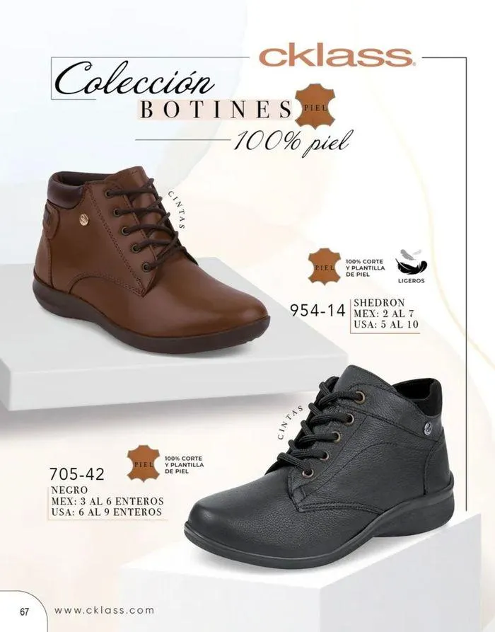 Catálogo de Cklass Botas y Botines 30 de agosto al 31 de enero 2025 - Pagina 64