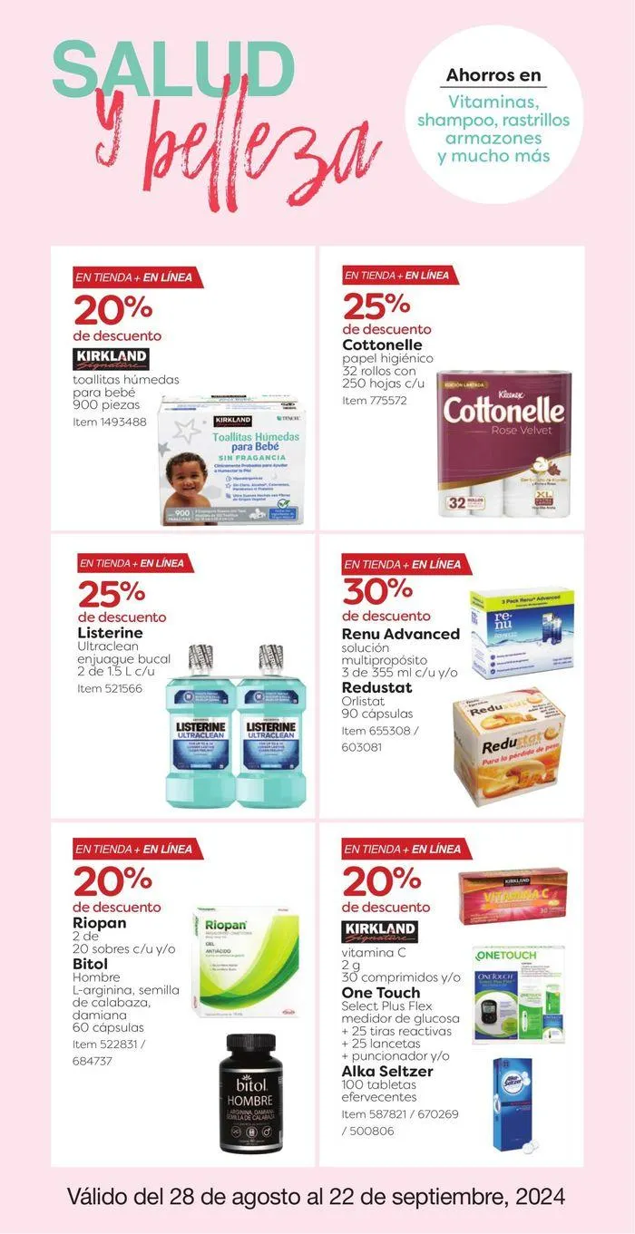 Catálogo de Cuponera Costco 29 de agosto al 22 de septiembre 2024 - Pagina 16