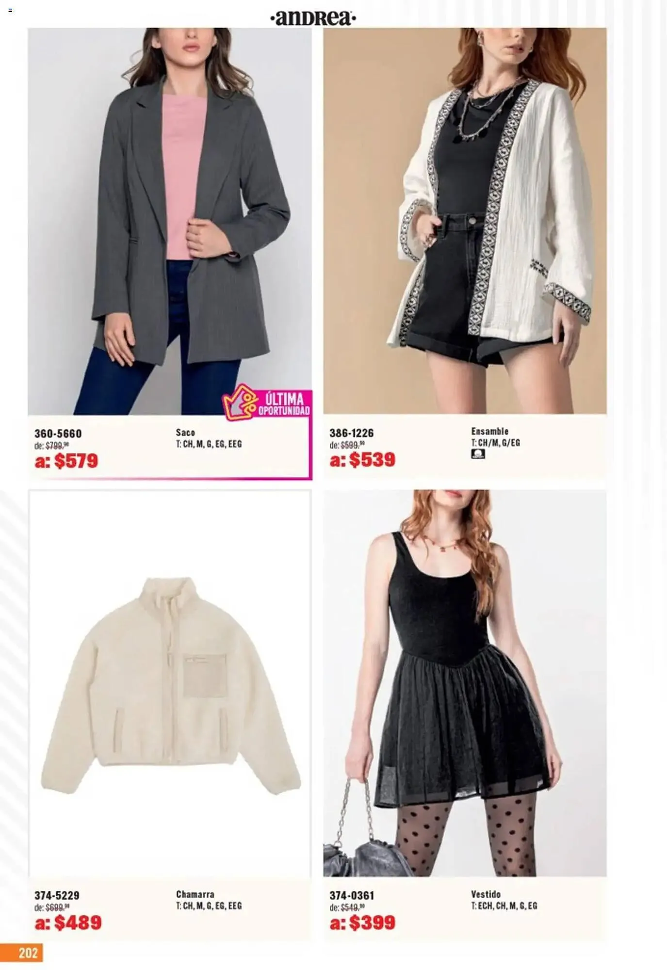 Catálogo de Catálogo Andrea 5 de abril al 2 de mayo 2026 - Pagina 202
