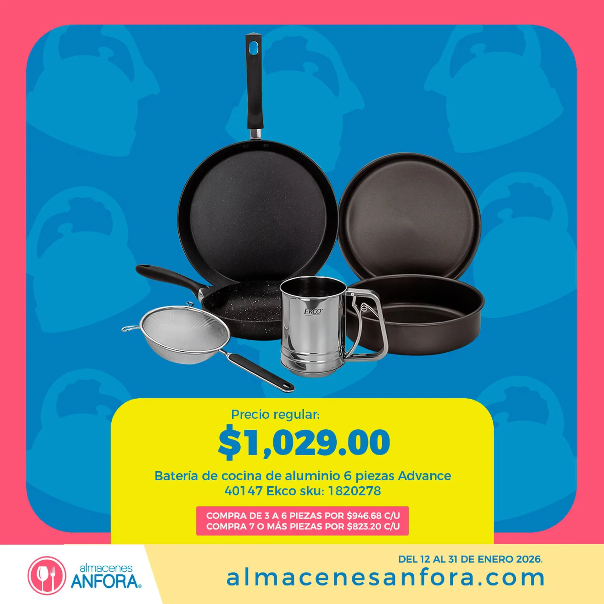 Catálogo de Catálogo Almacenes Anfora 15 de enero al 31 de enero 2026 - Pagina 1