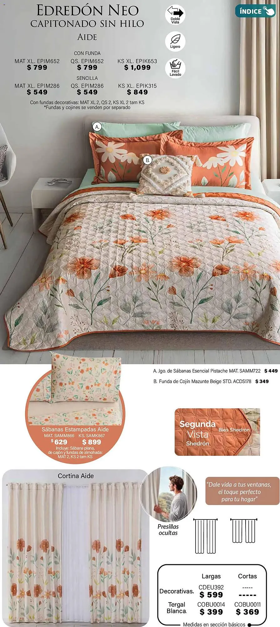 Catálogo de Catálogo Colchas Concord 1 de noviembre al 1 de febrero 2026 - Pagina 9