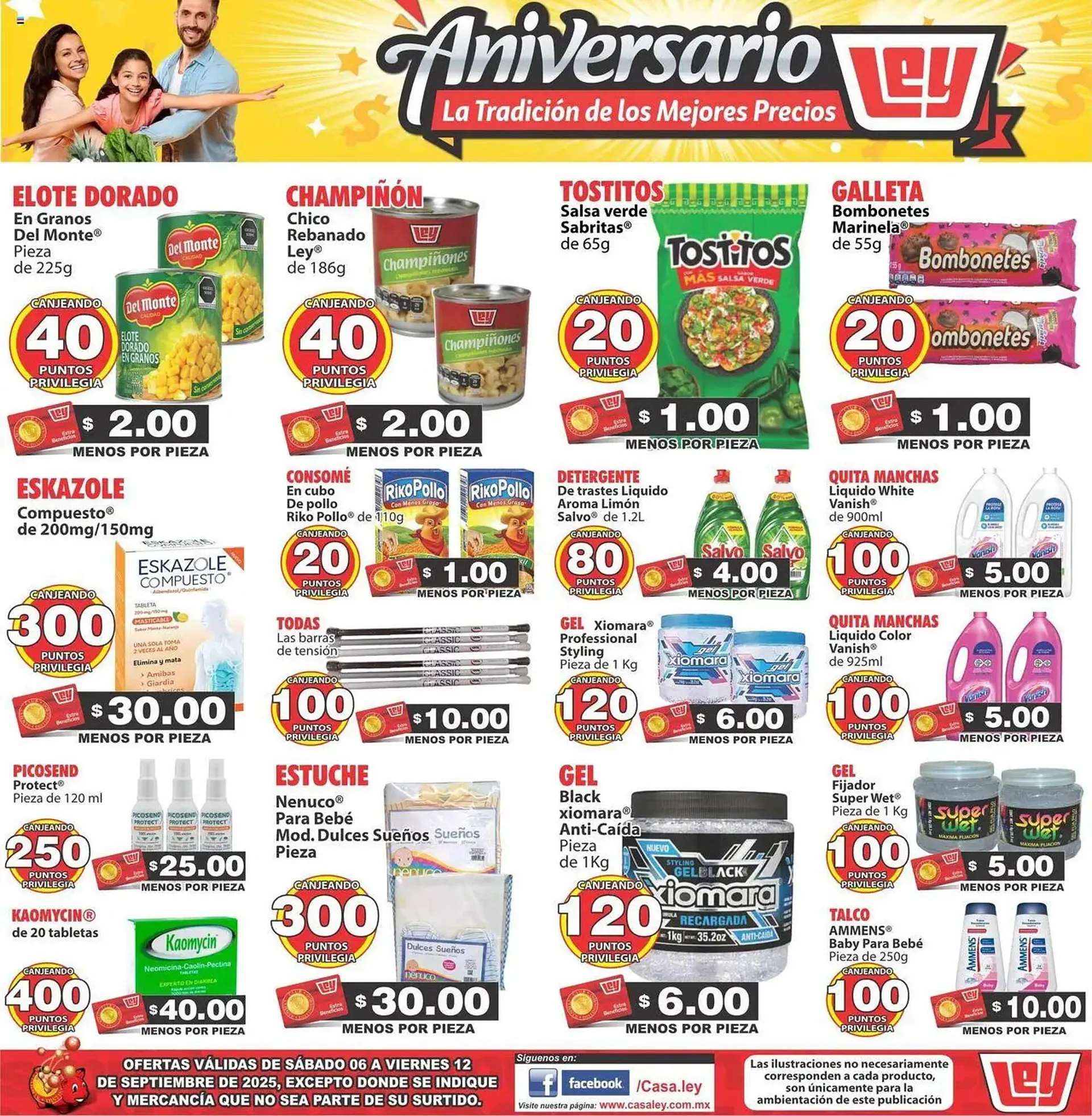 Catálogo de Folleto Casa Ley 8 de septiembre al 12 de septiembre 2025 - Pagina 4