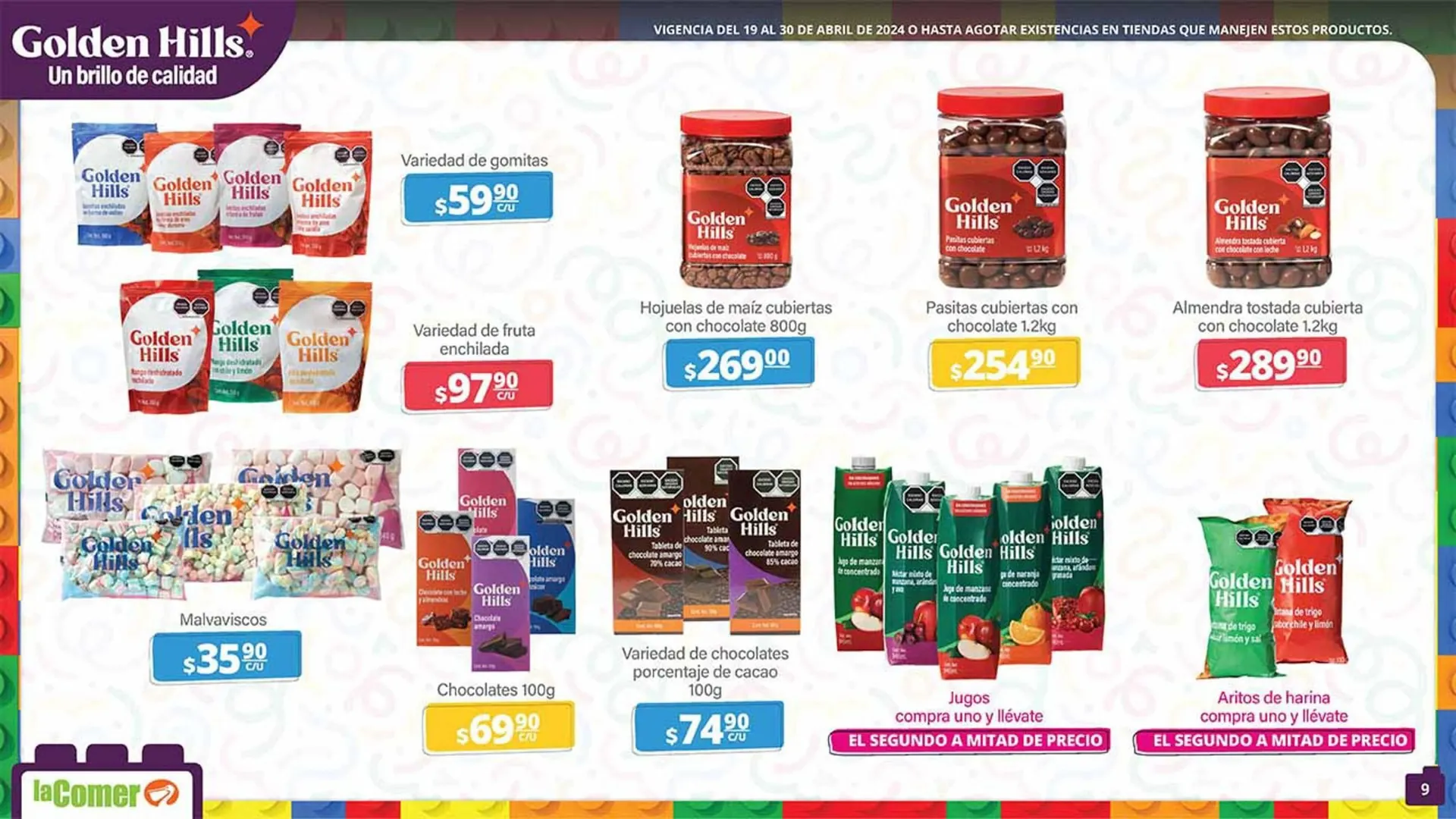 Catálogo de Catálogo La Comer 19 de abril al 30 de abril 2024 - Pagina 9