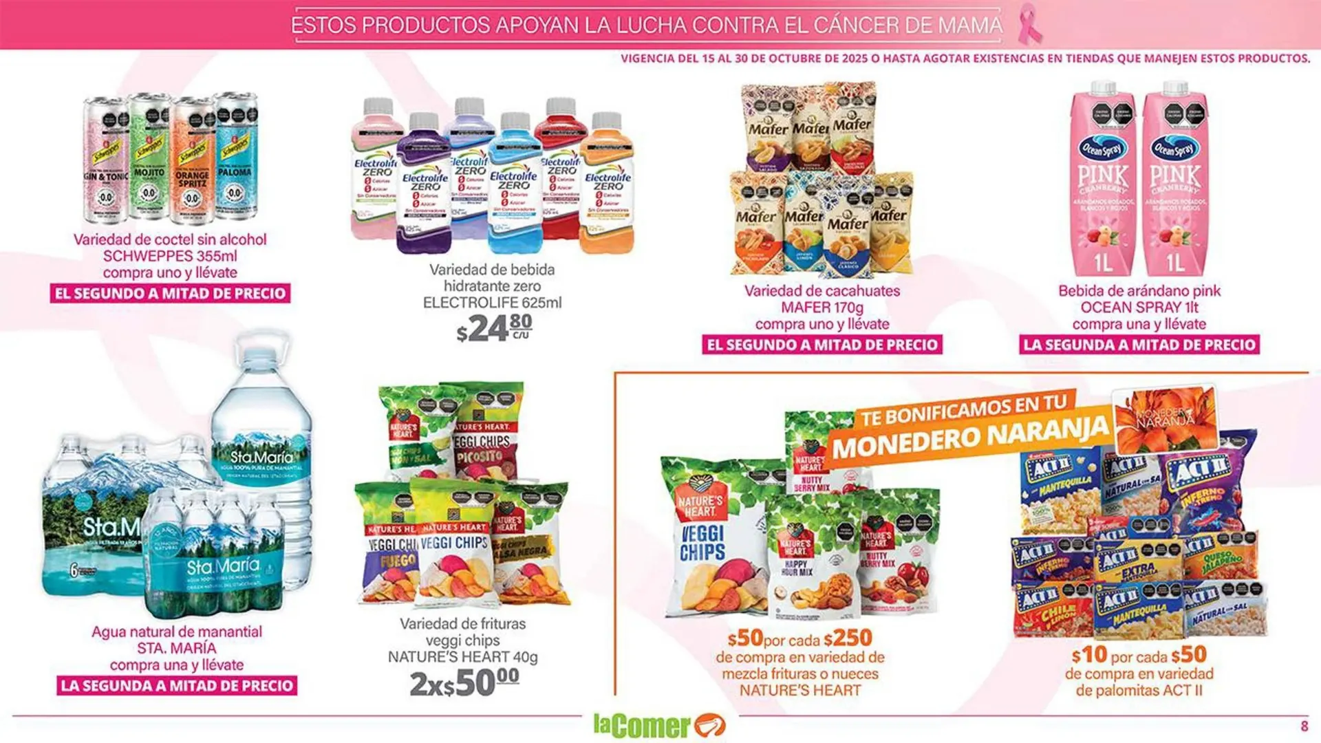 Catálogo de Folleto La Comer 15 de octubre al 30 de octubre 2025 - Pagina 8