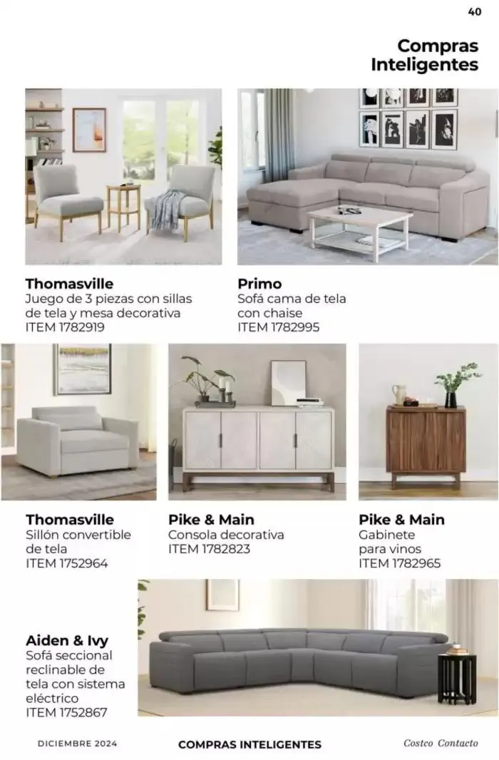 Catálogo de Costco Contacto 10 de diciembre al 31 de diciembre 2024 - Pagina 81