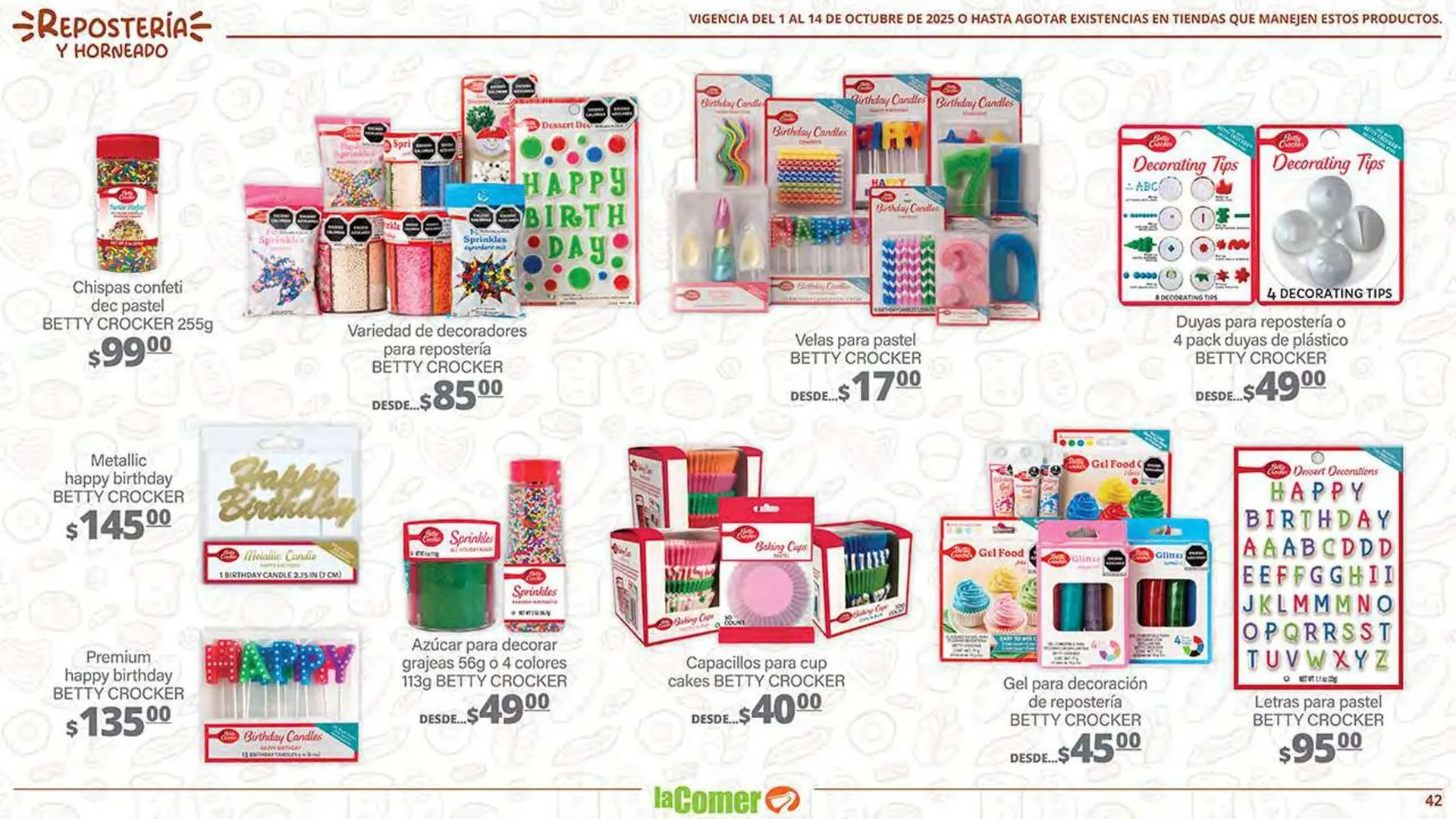 Catálogo de Folleto La Comer 1 de octubre al 14 de octubre 2025 - Pagina 42