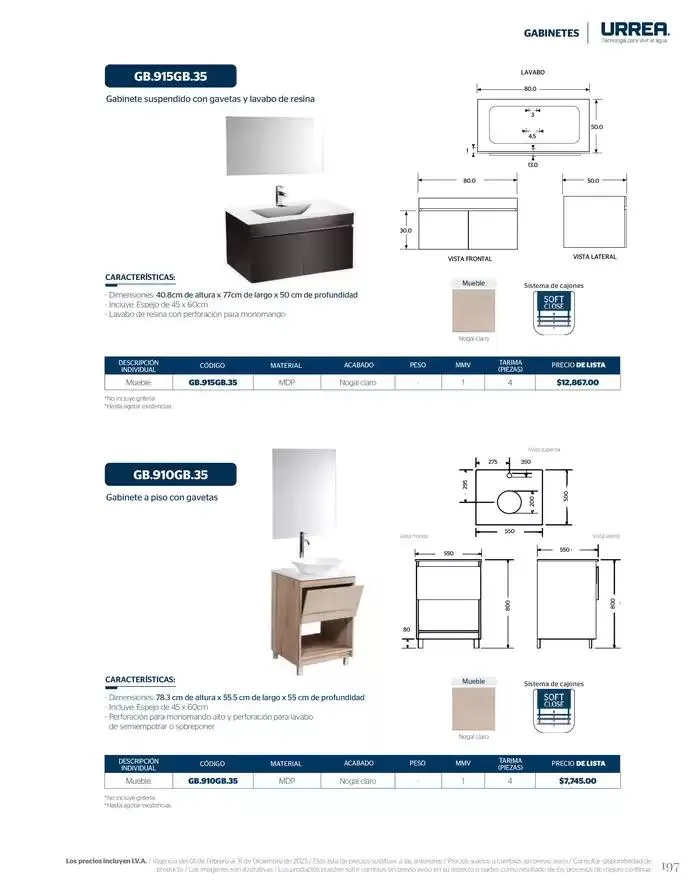 Catálogo de Catálogo Residencial 2025 28 de febrero al 28 de febrero 2026 - Pagina 203
