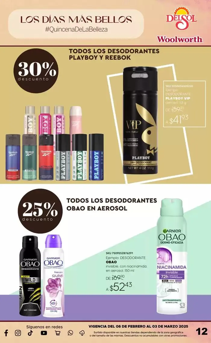 Catálogo de Quincena de la belleza 6 de febrero al 3 de marzo 2025 - Pagina 12