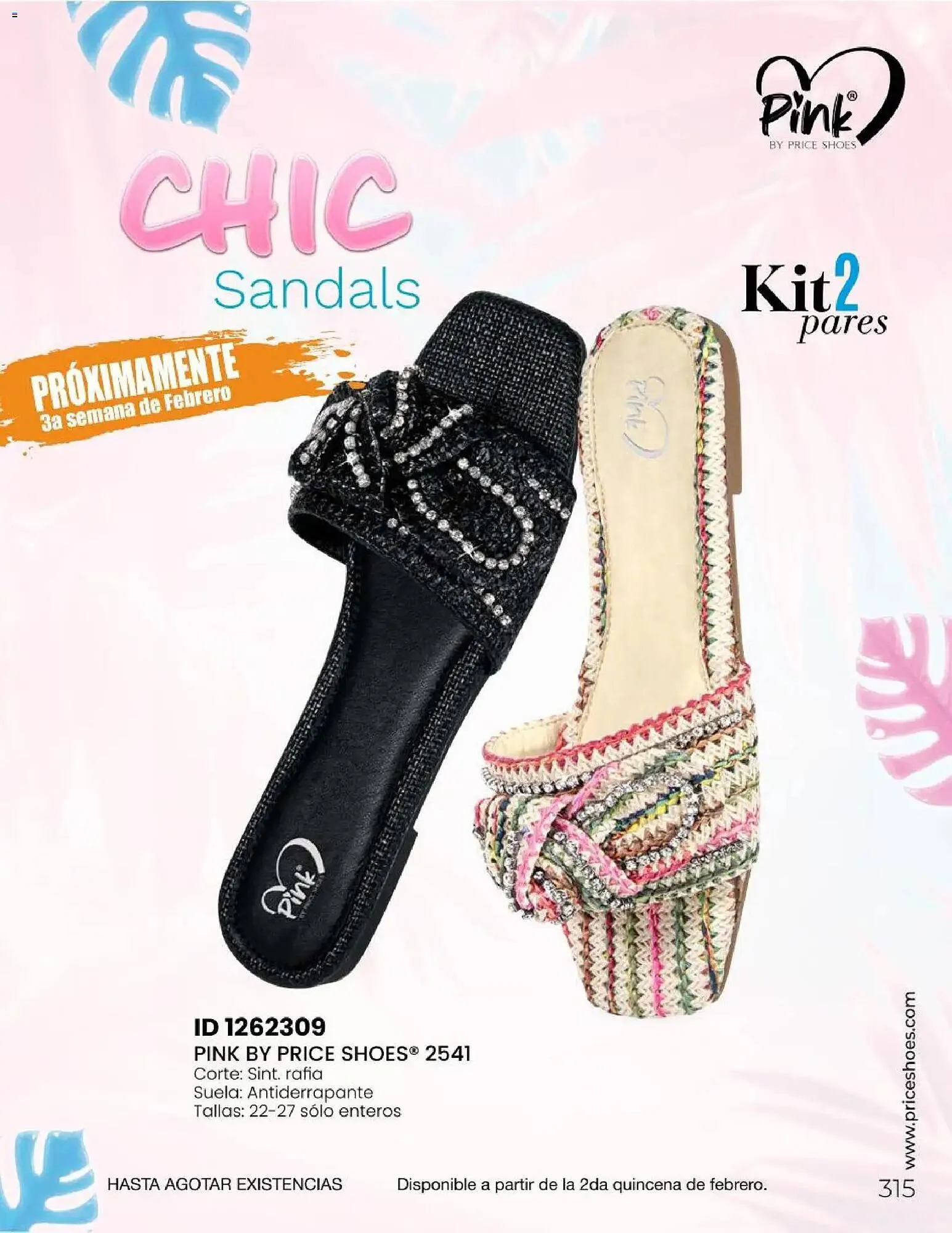 Catálogo de Catálogo Price Shoes 31 de enero al 1 de enero 2027 - Pagina 315