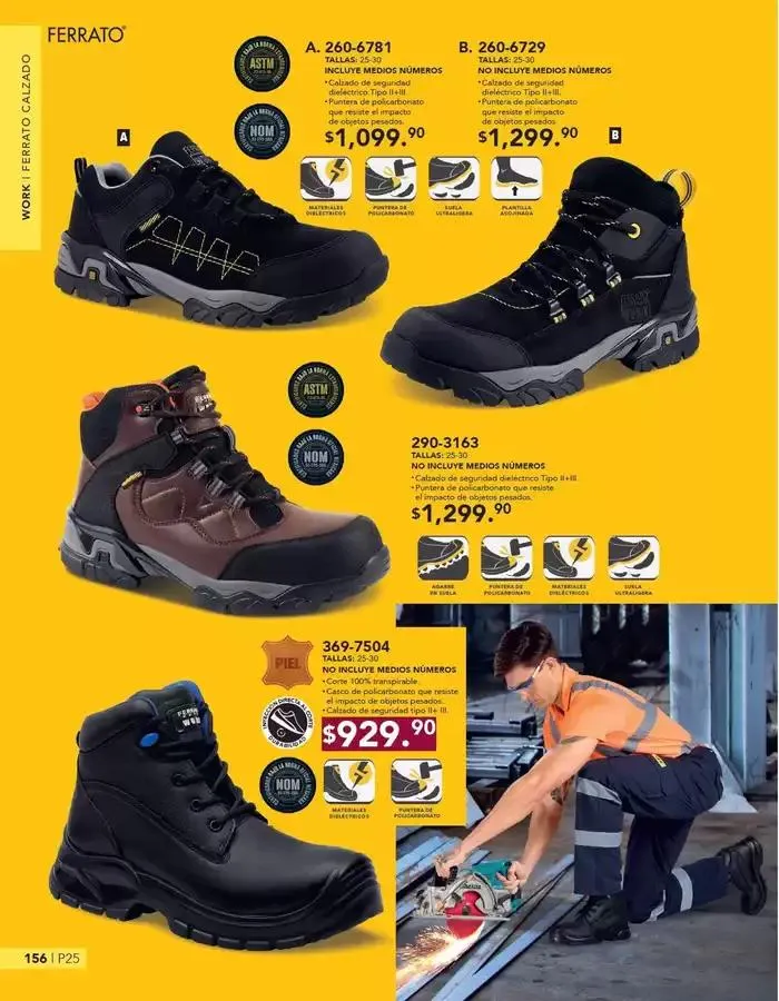 Catálogo de ANDREA | CALZADO CABALLERO 26 de enero al 24 de mayo 2025 - Pagina 156