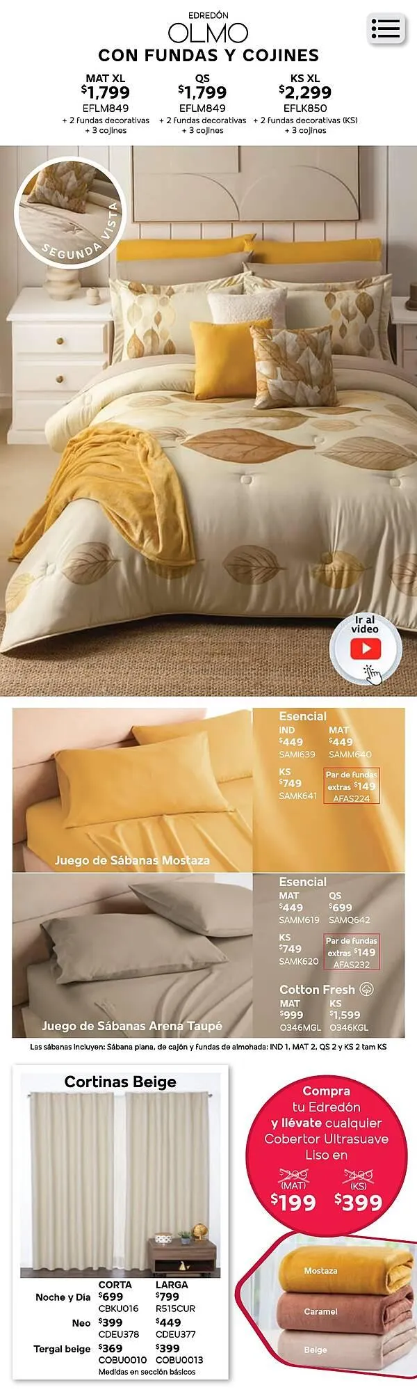 Catálogo de Catálogo Colchas Concord 26 de agosto al 31 de diciembre 2024 - Pagina 5