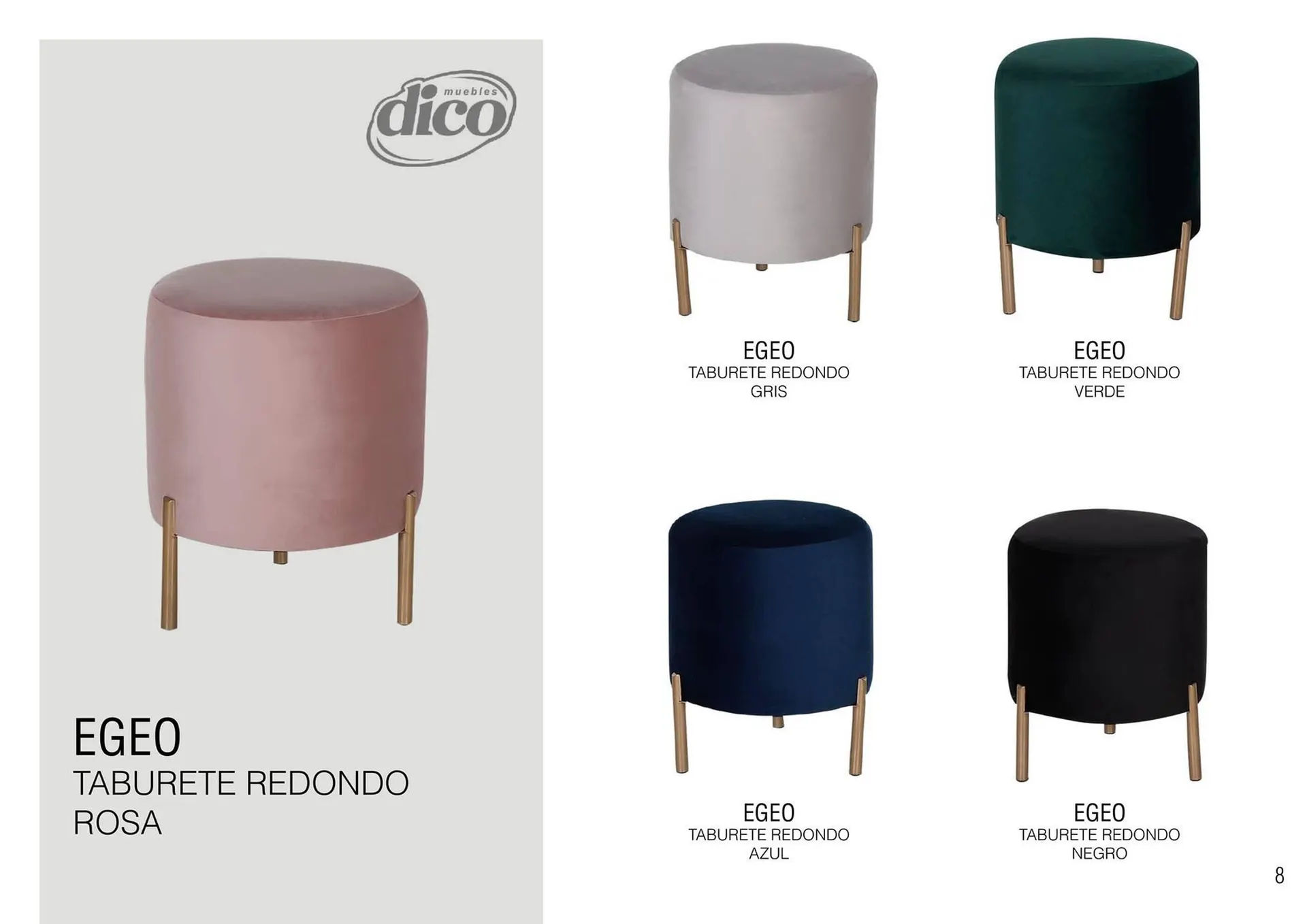 Catálogo de Catálogo Muebles Dico 18 de marzo al 31 de diciembre 2024 - Pagina 8