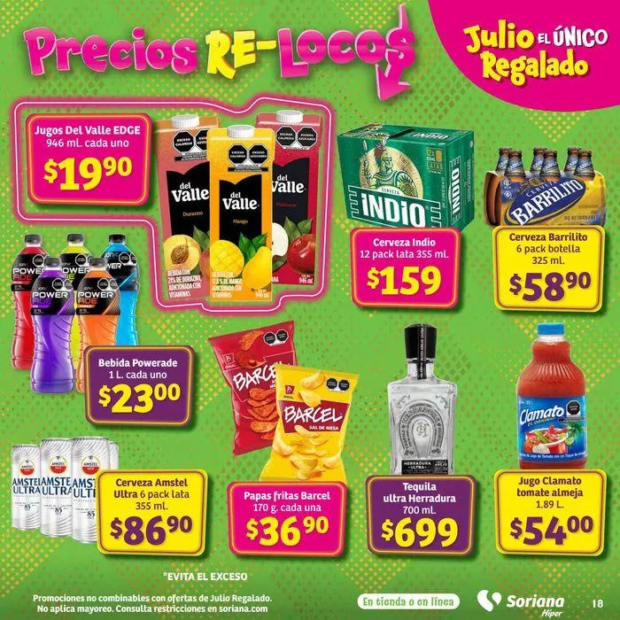 Catálogo de Julio Regalado Híper 7 de junio al 12 de junio 2024 - Pagina 18