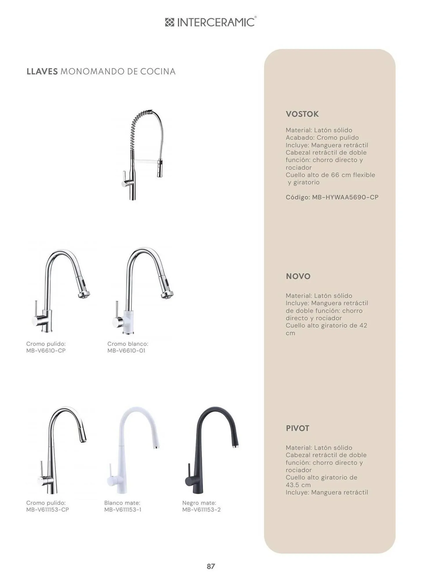 Catálogo de Catálogo Interceramic 9 de octubre al 1 de noviembre 2023 - Pagina 85