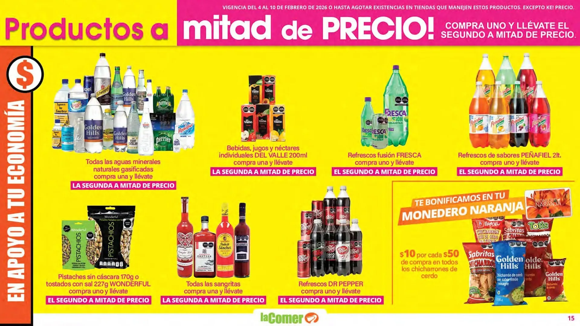 Catálogo de Folleto La Comer 4 de febrero al 10 de febrero 2026 - Pagina 15