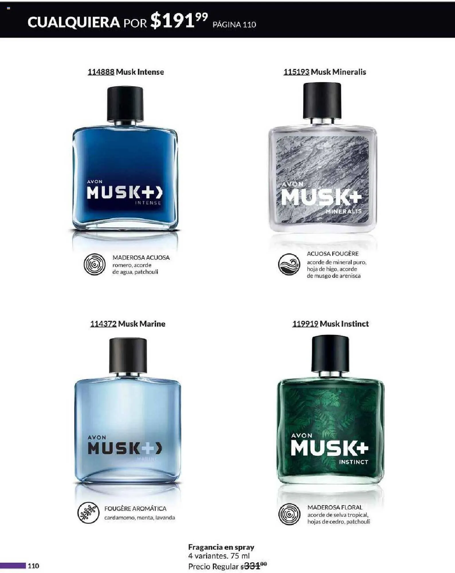 Catálogo de Catálogo Avon 24 de febrero al 4 de abril 2024 - Pagina 110