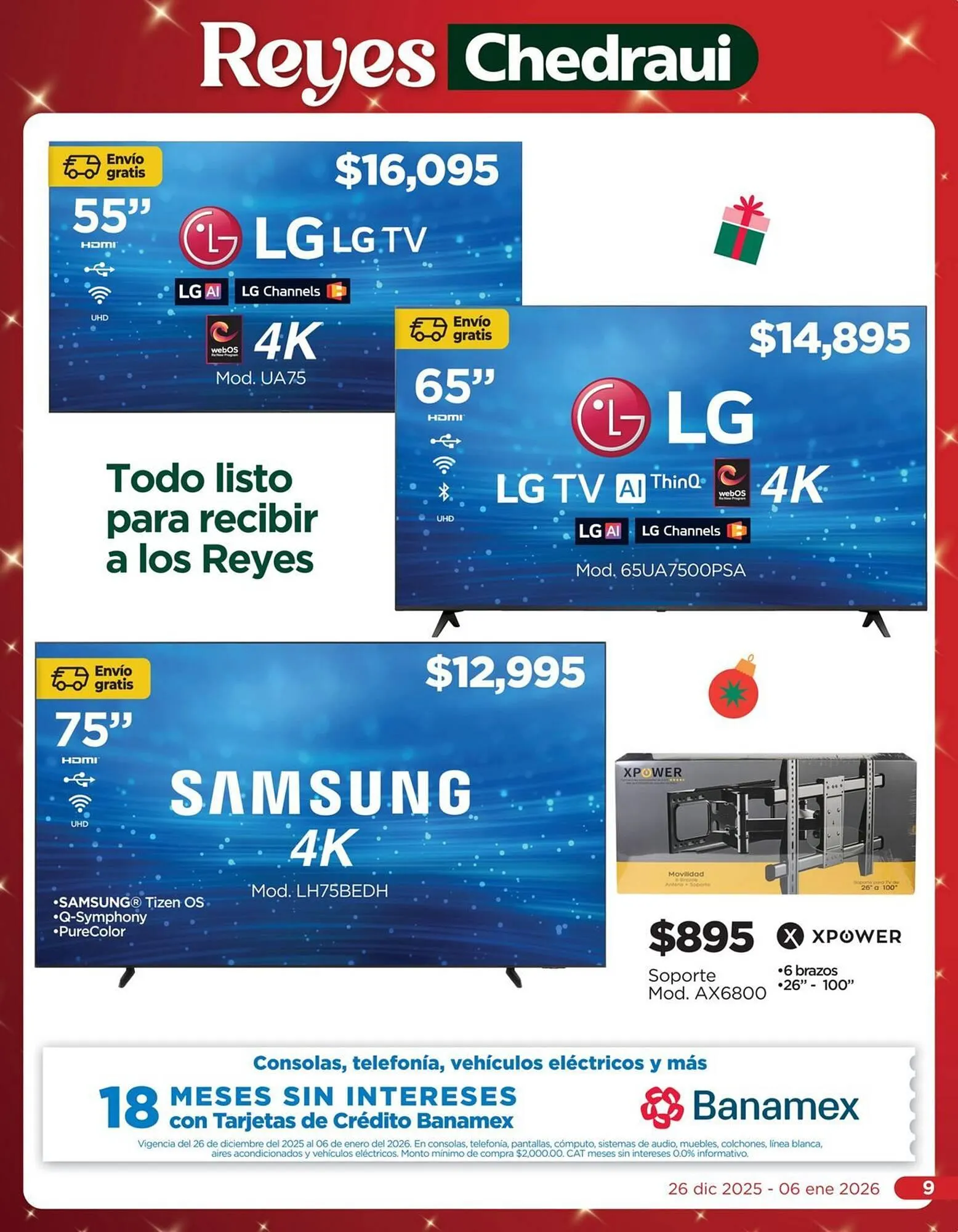 Catálogo de Folleto Chedraui 26 de diciembre al 6 de enero 2026 - Pagina 9