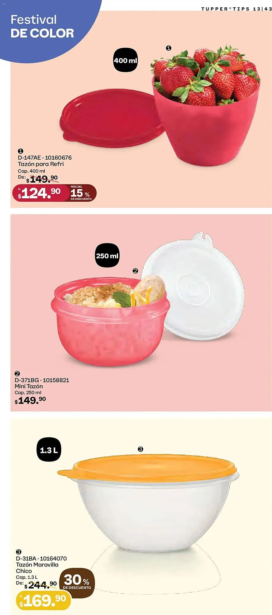 Catálogo de Catálogo Tupperware 1 de diciembre al 28 de diciembre 2025 - Pagina 43