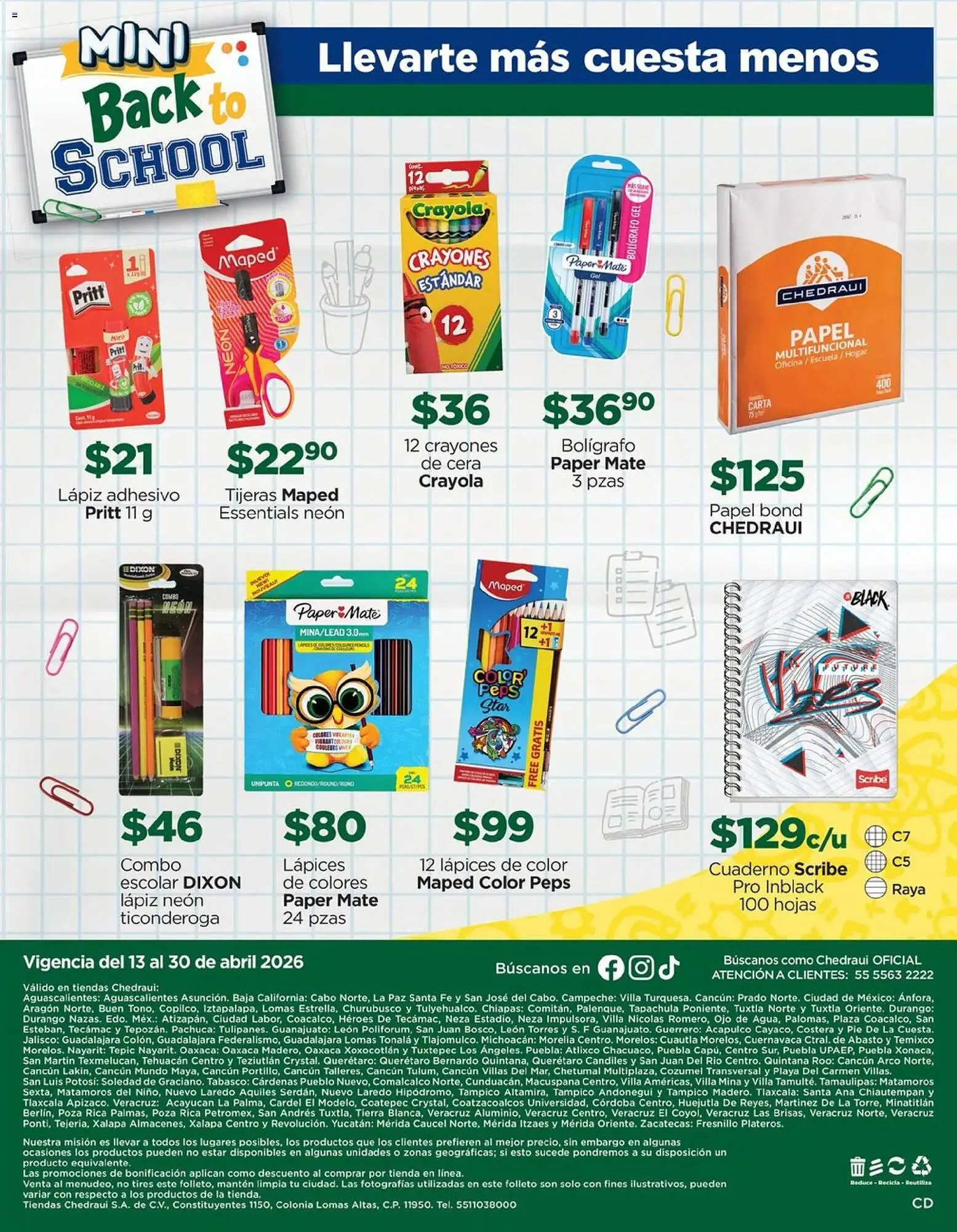Catálogo de Folleto Chedraui 13 de abril al 1 de mayo 2026 - Pagina 16