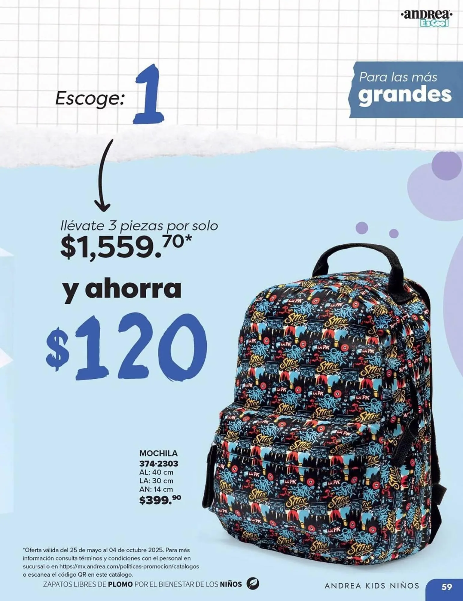 Catálogo de Catálogo Andrea 23 de mayo al 31 de diciembre 2025 - Pagina 59