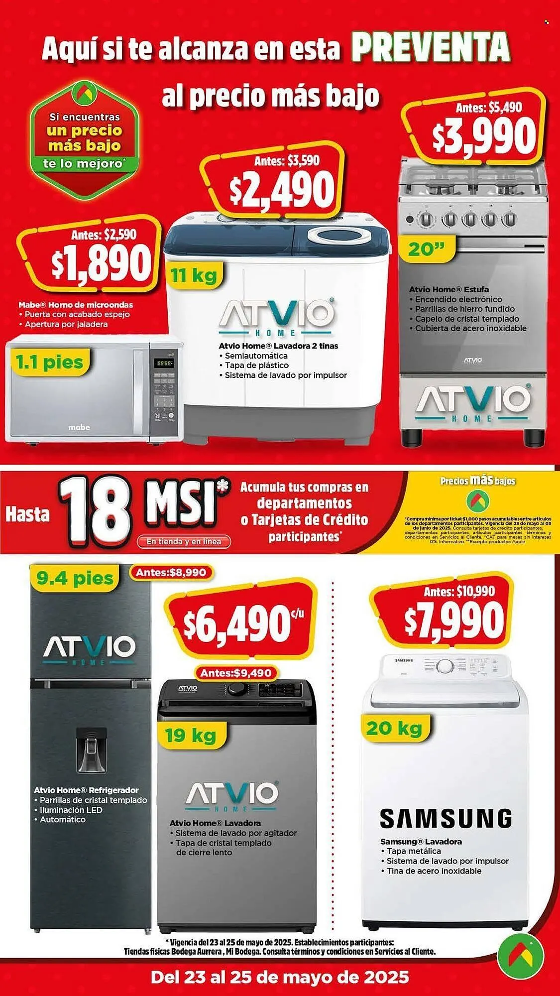 Catálogo de Catálogo Bodega Aurrerá 23 de mayo al 3 de junio 2025 - Pagina 7