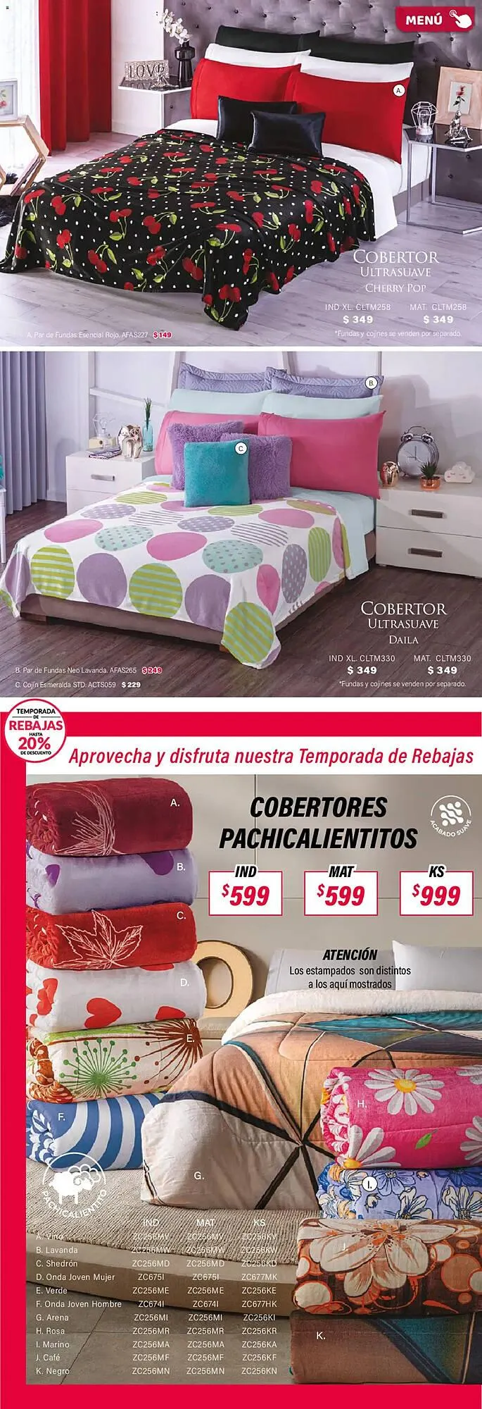 Catálogo de Catálogo Colchas Concord 1 de febrero al 2 de mayo 2026 - Pagina 197