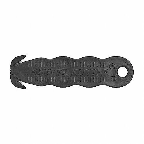 Navaja de Seguridad Klever Kutter Cuchilla Protegida de Acero 4-5/8" Negro