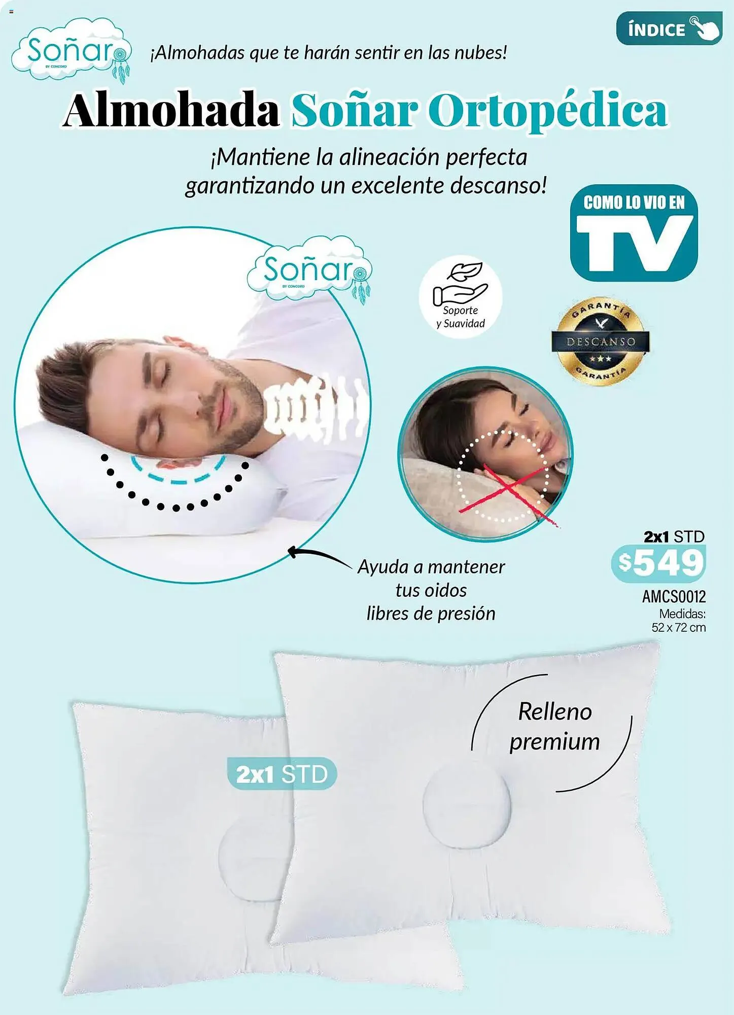 Catálogo de Catálogo Colchas Concord 1 de noviembre al 1 de febrero 2026 - Pagina 208