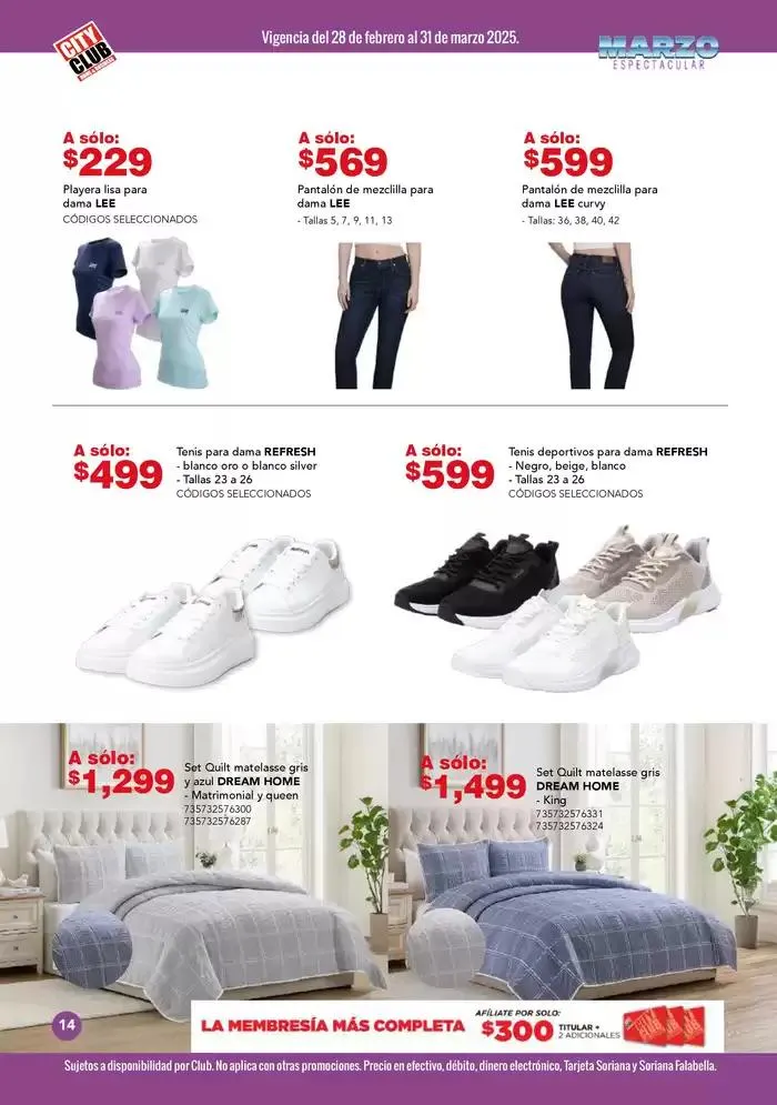 Catálogo de Marzo Espectacular 28 de febrero al 31 de marzo 2025 - Pagina 14