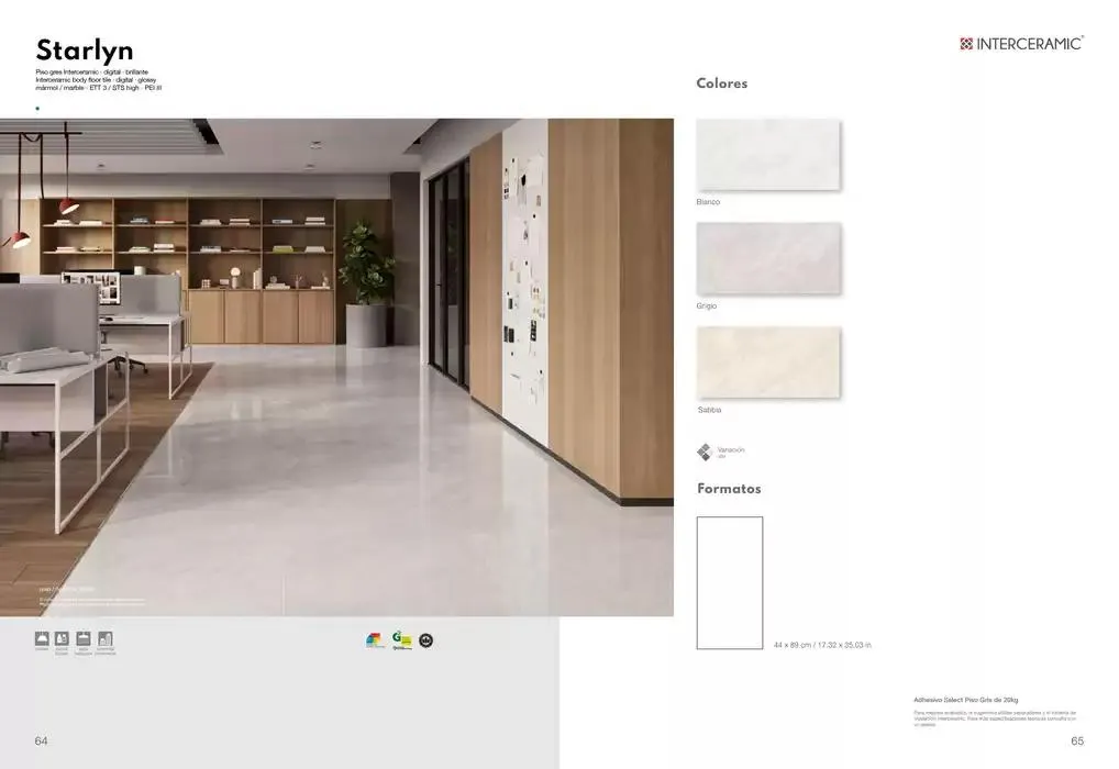 Catálogo de Colección de Pisos y Azulejos 14 de noviembre al 31 de marzo 2025 - Pagina 33