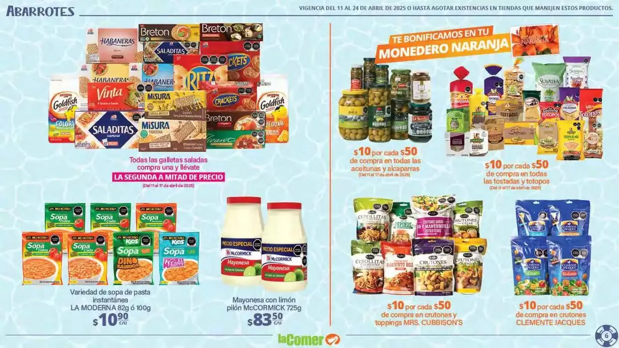 Catálogo de La Comer 11 de abril al 24 de abril 2025 - Pagina 6