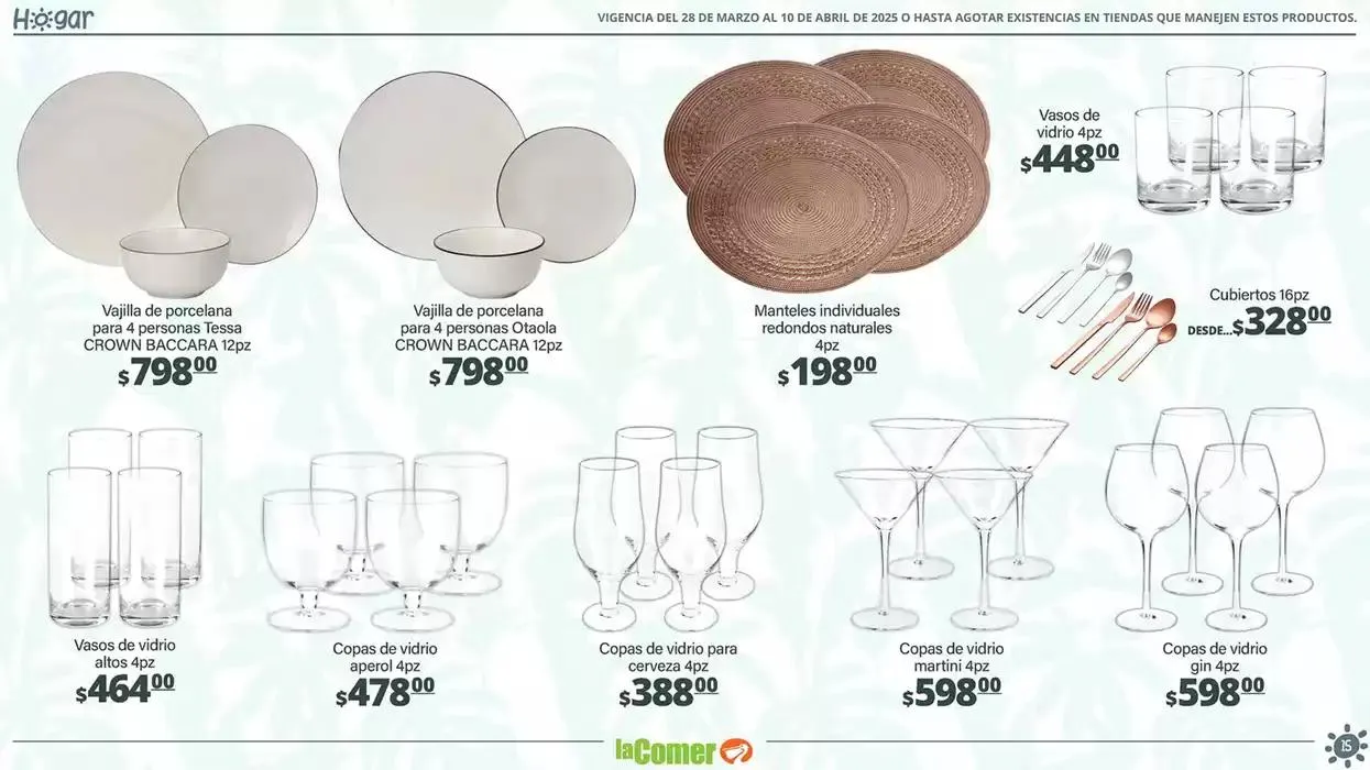 Catálogo de La Comer Vacaciones 28 de marzo al 10 de abril 2025 - Pagina 15
