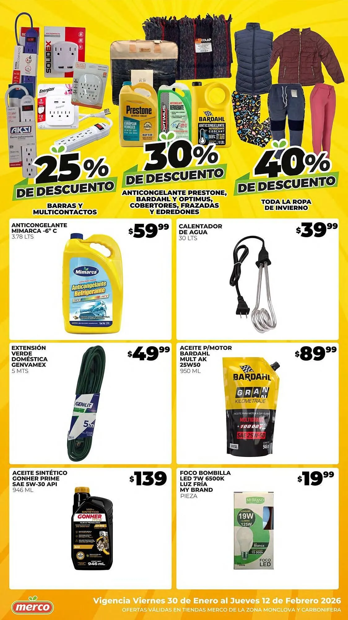 Catálogo de Folleto Merco 30 de enero al 12 de febrero 2026 - Pagina 3