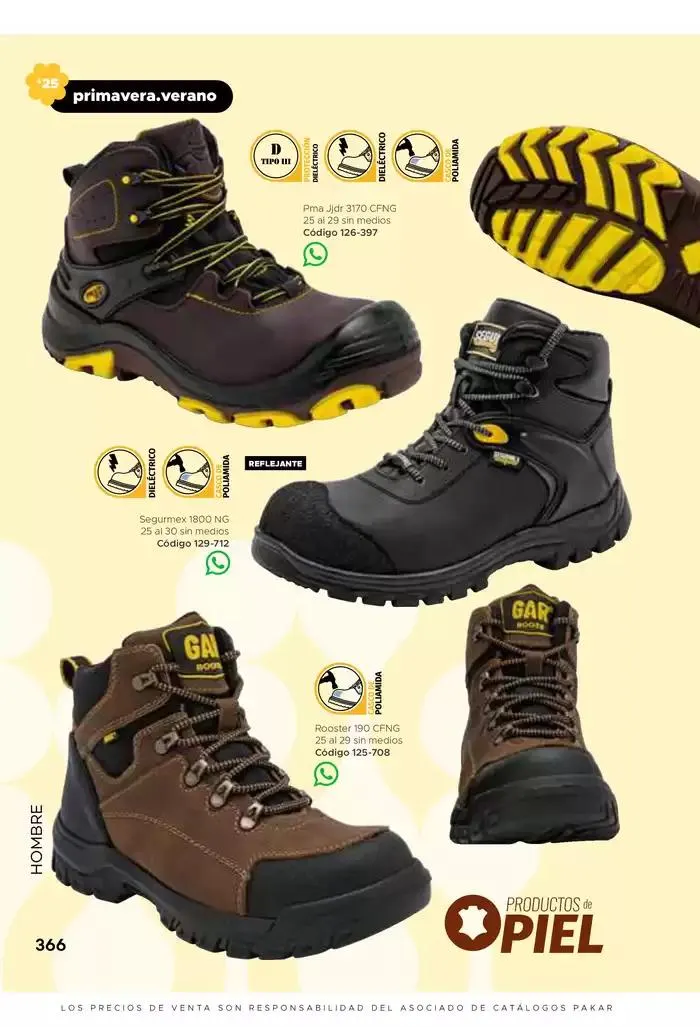 Catálogo de Pakar Hombre 31 de enero al 31 de agosto 2025 - Pagina 366